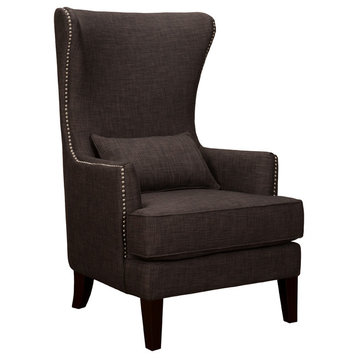 Picket House Furnishings Kegan Chair in Heirloom Charcoal Gray