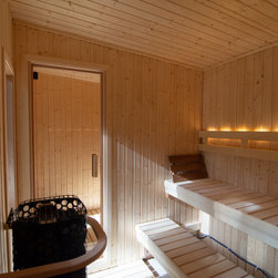 Backyard Oasis with an Outdoor Sauna - Saunas
