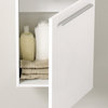 Fresca Pulito 16" Small White Vanity With Integrated Sink