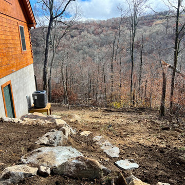 Cozy Rustic Cabin Grading