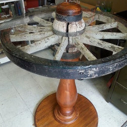 Wagon Wheel Table - Products