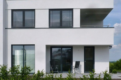 Photo of a contemporary home design in Nuremberg.