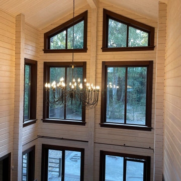 Custom Timber Frame Mountain Cabin Remodel