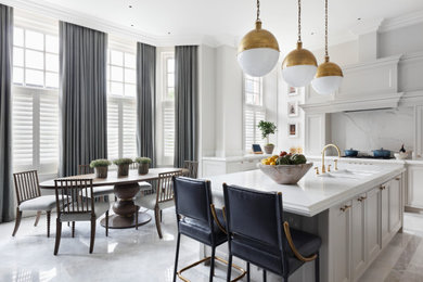 Inspiration for a timeless home design remodel in London