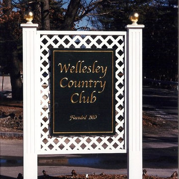 Cedar Lattice Background for Sign