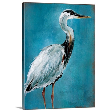 Great Blue Heron I Wrapped Canvas Art Print, 18"x24"x1.5"