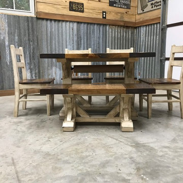 Kids Trestle Style Craft + Dining Table
