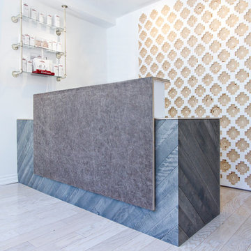Queen East Spa - reception desk