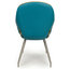 Adelaide Faux Leather Dining Chairs, Stone Blue, Set of 2