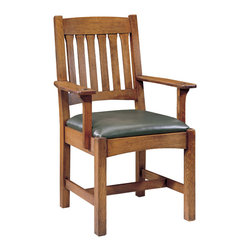 Stickley Cottage Arm Chair 89/91-323-A - Dining Chairs