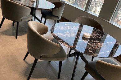 Example of a dining room design in New York