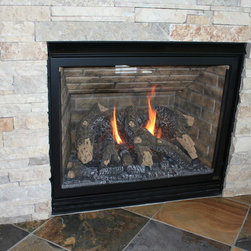 Sunroom Addition - Indoor Fireplaces