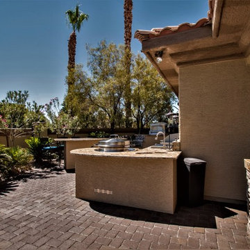Project Outdoor Kitchen + Fire Table