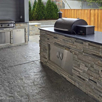 Marostica Project - Patio, Fire Pit, Seat Wall, Outdoor Kitchen - Portland 2024