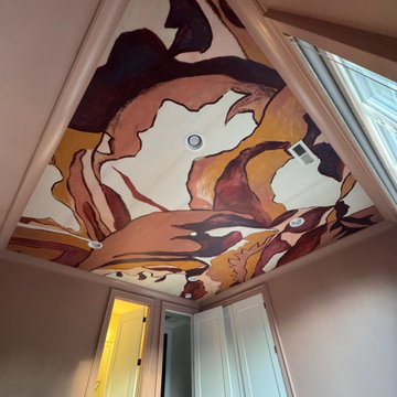 Ceiling wallpaper installation in Alpine, CA, 91901