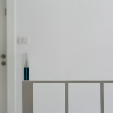 detail - glass/iron banister