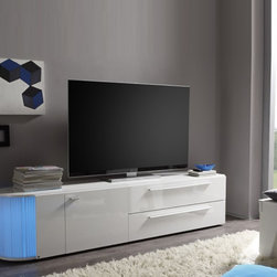 Modern TV Stand Rondo Large by LC Mobili - $699.00 - Entertainment Centers And Tv Stands