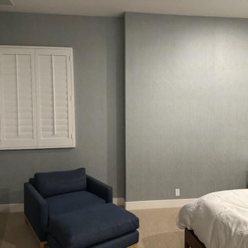 Wallpaper installation Bedroom in Wilton Manors
