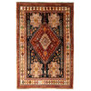 Persian Rug Shiraz 7'8"x5'2" Hand Knotted