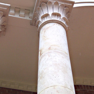 Classic Federal Style Atlanta Estate with Temple of the Winds Column Order