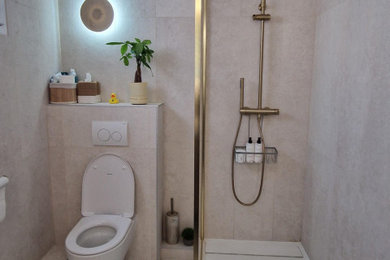 Idées déco pour un WC et toilettes moderne.