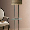 Rustic Bronze Stabina End Table Lamp