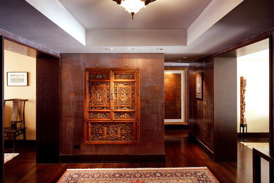 Entryway - zen entryway idea in New York