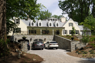 Example of a classic exterior home design in DC Metro