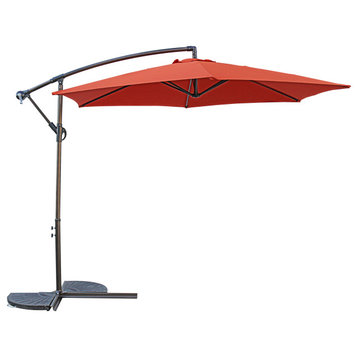 St. Kitts 10 Foot Cantilever Crank Umbrella