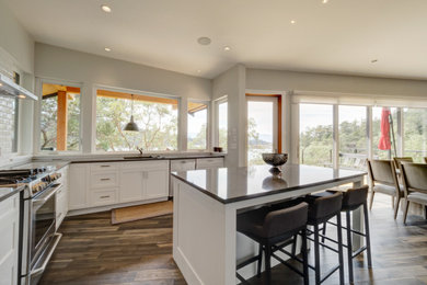 Inspiration for a coastal kitchen remodel in Vancouver