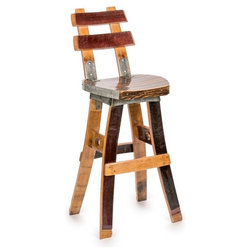 Rustic Outdoor Bar Stools And Counter Stools by Fallen Oak