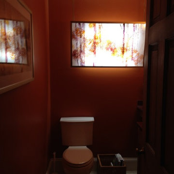 Powder Room In The Berkshire's