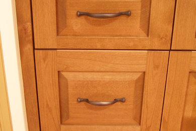 Close up on Drawers on small bar
