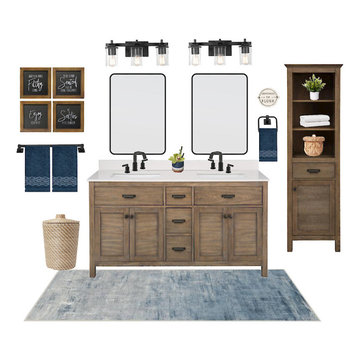 Farmhouse Bathroom Design Ideas