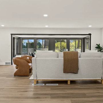 Open Concept Living Room Remodel – Indianapolis
