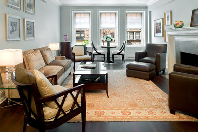 Example of a living room design in Chicago