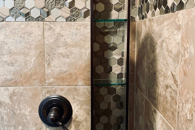 Bathroom - contemporary bathroom idea in Little Rock