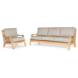 Transitional Outdoor Lounge Sets by Curated Maison