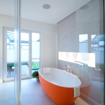Farbe im Bungalow