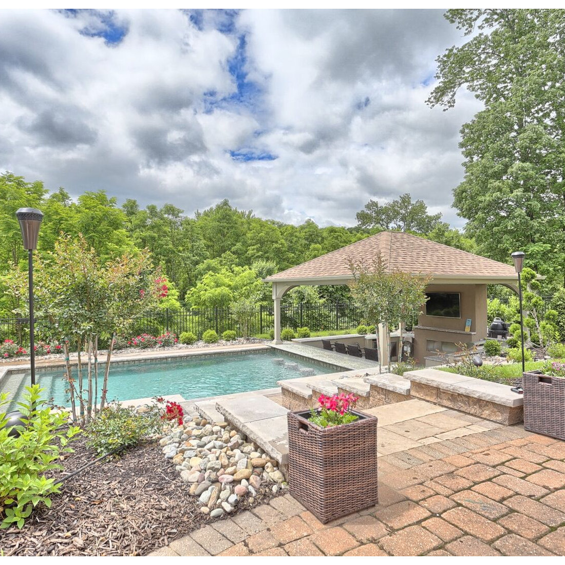 Steeplechase Landscape and Pool