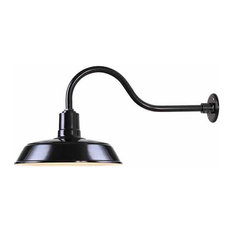Canarm BL16WAC 1 Light 15-3/4"H Outdoor Wall Sconce - Black / Aluminum
