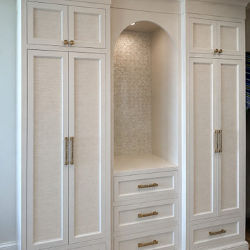 Custom Condo Entryway Cabinetry | Luxury Inset Storage Design