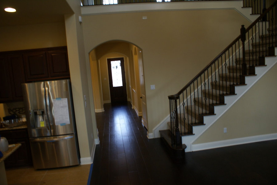 Wood flooring installation
