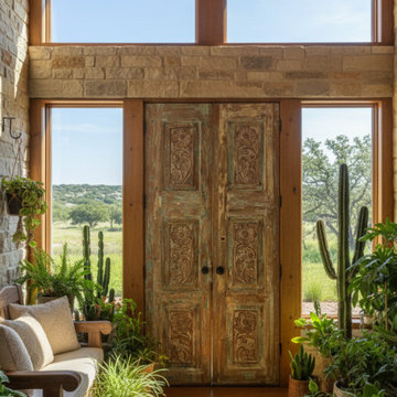 Layered Spaces: Mogul Interior Carved Wood Doors