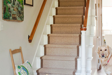 Inspiration for a timeless staircase remodel in Vancouver