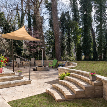 Stone Paver Patio - Atlanta