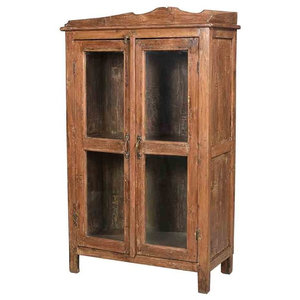 Samuel Pottery Pantry Cabinet Transitional Pantry Cabinets