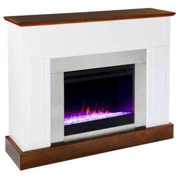 Trandling Color Changing Electric Fireplace