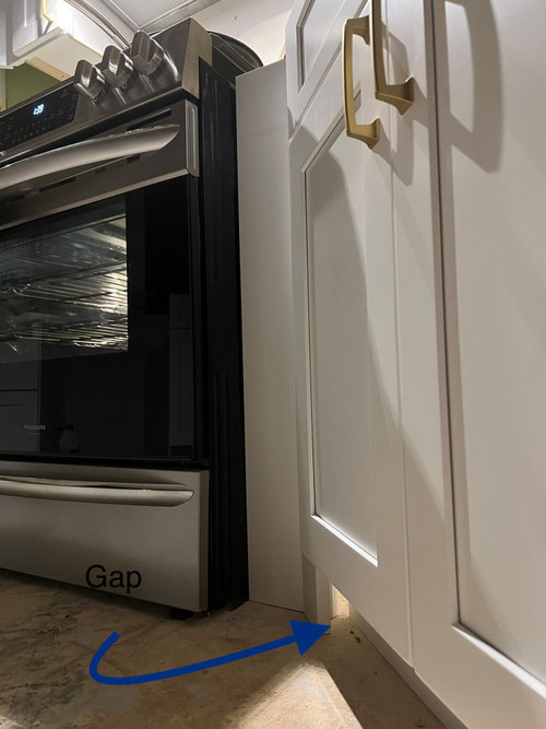 My range sticks too far out.