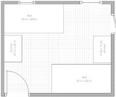 How can we fit two children into a small room?